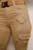 CALÇA CARGO FEMININA COM ELASTANO 