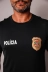 CAMISETA BIOTECH PRATA POLÍCIA CIVIL SÃO PAULO MASCULINA POSITIVA MANGA CURTA 